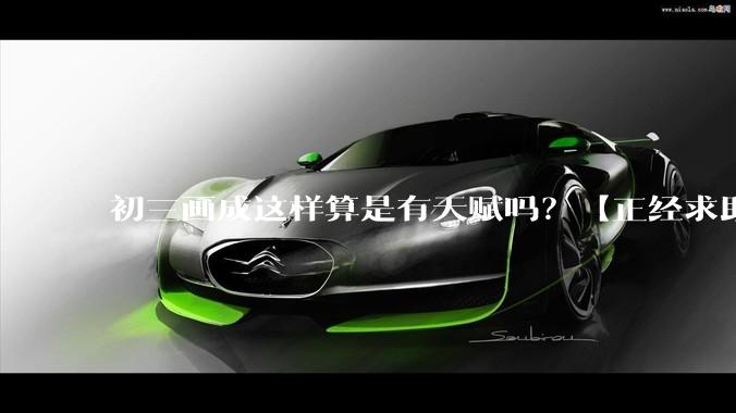 初三画成这样算是有天赋吗？【正经求助】?